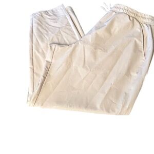 all in motion Womens Cream Elastic-Waist Joggers